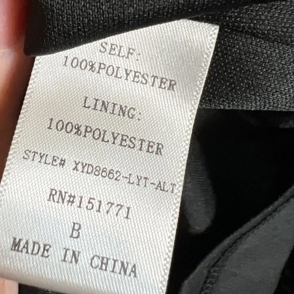 Arula A Beautiful Soul Black Carlin Dress Size B 2X NWOT - Picture 10 of 13